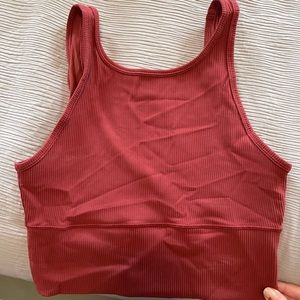 Lululemon ribbed power pivot tank